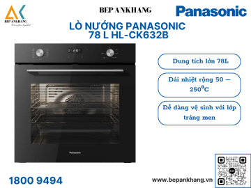 Lò nướng Panasonic HL-CK632BYUE - 78 Lit 